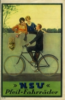 NSU Pfeil bicycle brochure 1928