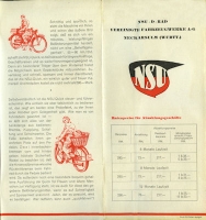 Preview: NSU Quick Prospekt 1937 Preview: NSU Quick Prospekt 1937