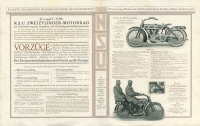 NSU 2 Zylinder brochure 1915