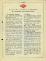 Preview: Opel Werksvertrag 1934