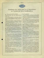 Preview: Opel Werksvertrag 1934