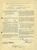 Preview: Opel Werksvertrag 1934