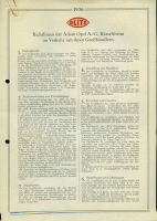 Opel Werksvertrag 1936