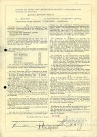 Preview: Opel Werksvertrag 1937