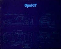 Opel GT Prospekt 1.1971