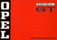 Opel GT Bedienungsanleitung 4.1973