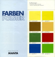 Opel Manta Farben 10.1976