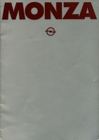 Opel Monza Prospekt 1979