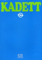 Opel Kadett D SR Prospekt 9.1979