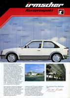Opel Irmscher brochure 1981