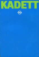 Opel Kadett D Prospekt 1981