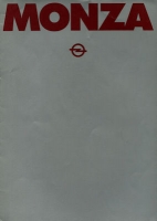 Opel Monza Prospekt 5.1981 Ch