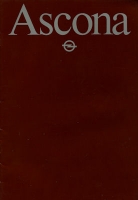 Opel Ascona C Prospekt 1.1982