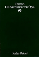 Opel Kadett D / Rekord E Caravan Prospekt 10.1982