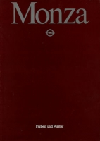 Opel Monza Farben 1983