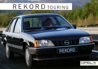 Opel Rekord E Touring Prospekt 1986