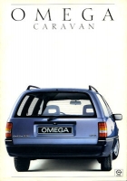 Opel Omega Caravan Prospekt 11.1986