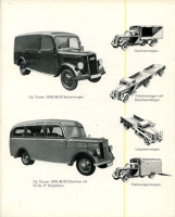 Opel Blitz 1,5 to brochure 1930s