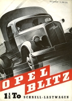 Opel Blitz Prospekt 1948