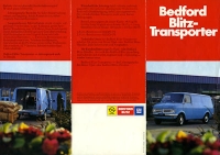 Opel Bedford Blitz brochure 1973