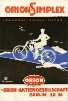 Orionette Programm 1921