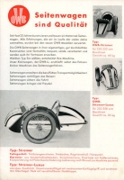 OWB sidecar brochure 1951