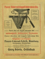 Panzer bicycle brochure ca. 1914