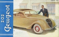 Peugeot 202 Prospekt 1948/49 f
