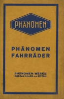 Phänomen Fahrrad Programm ca. 1922
