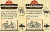 Preview: Phänomen Fahrrad Programm ca. 1932