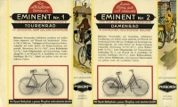 Phänomen Fahrrad Programm ca. 1932