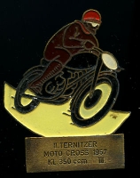 Plakette 2.Ternitzer Moto Cross 1957