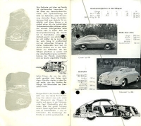 Preview: Porsche 356 Prospekt ca. 1953