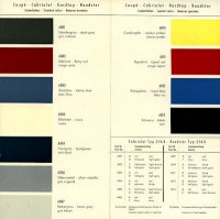 Preview: Porsche 356 B Farben 10.1960