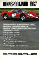 Porsche Rennsportjahr 1967 Kleinplakat