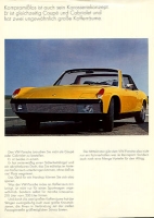 Preview: Porsche 914 Prospekt 9.1969
