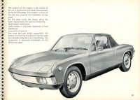 Preview: Porsche 914 Bedienungsanleitung II.1971 US
