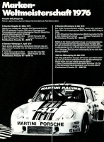 Preview: Porsche Motorsport Prospekt 1977