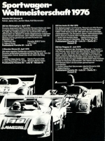 Preview: Porsche Motorsport Prospekt 1977