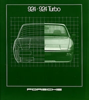 Porsche 924 924 Turbo Prospekt 1981