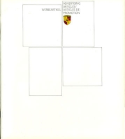 Porsche Werbeartikel Prospekt 1984
