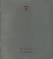 Porsche 911 Carrera / Turbo Prospekt 7.1986