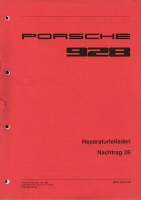 Porsche 928 Reparaturanleitung 7.1990