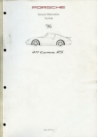 Porsche 911 Carrera RS Customer Service Information Model 1996