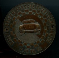 Badge Porsche Sport Club Zürich 1962