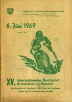 Program 15th Bautzener Autobahnring 8.6.1969