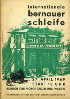 Program 14th Bernauer Schleife 27.4.1969