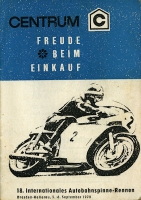 Program Autobahnspinne Dresden 5.9.1970