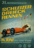 Programm 31. Schleizer Dreieck-Rennen 14.6.1964