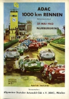 Programm Nürburgring 27.5.1962